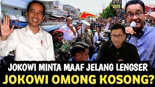 VIRAL‼️ Jokowi Minta Maaf Jelang Lengser Menuai ProKontra Hingga Disentil Omong Kosong [upl. by Matthaus]