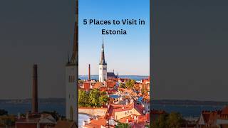 Places to Visit in Estonia estonia mustseedestinations travel [upl. by Alfreda]