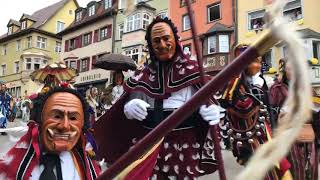 Narrensprung Rosenmontag in Rottweil 04032019 [upl. by Nytsirt]