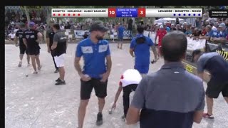 PETANQUE PPF TOUR 2024NATIONAL TOP 1000 DRAGUIGNAN team BONETTO vs team ROSSI [upl. by Suehtomit128]