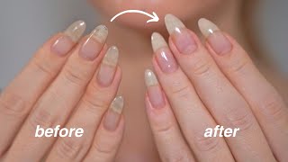 my long natural nail routine updated [upl. by Pandora]