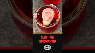 💀 GELATINAS SANGRIENTAS🩸de HALLOWEEN 🎃 recetasfaciles halloween [upl. by Shayn]