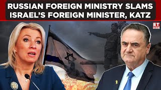 Russian Foreign Ministry Criticizes Israels Katz Over Erdogan Comments  World News  ET Now [upl. by Yuh]