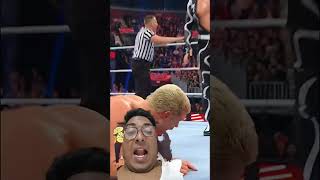 nakamora attack in ring codey ru fighting wrestling  reaction video  wrestling match [upl. by Levitus]