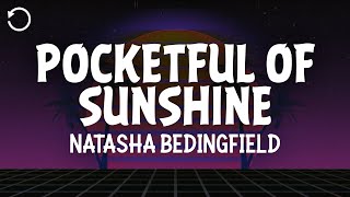 Natasha Bedingfield  Pocketful of Sunshine Lyrics [upl. by Llertak]