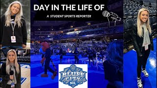 Day In The Life of a Student Sports Reporter [upl. by Lody324]