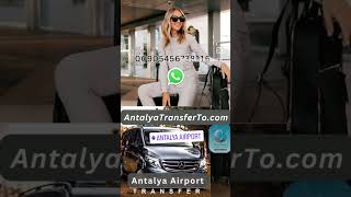 Antalya Airport Transfer antalyaairport airportshuttle antalyaairporttransfer travel airport [upl. by Buyers386]