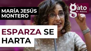 Esparza se harta de Montero “¡Qué hay 214 muertos ¡PEDAZO DE ANIMAL” [upl. by Ynffit955]