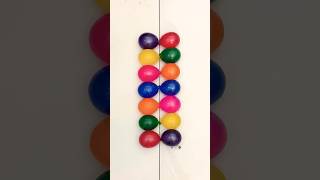 Rainbow Mini Balloons Popping Reverse Video ASMR Satisfying [upl. by Ruford]