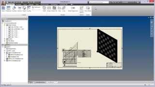 Drawings and Annotations in Autodesk Inventor 2014 [upl. by Attebasile896]