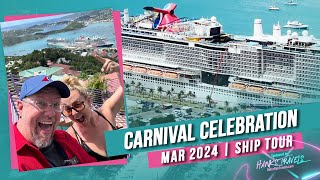 Carnival Celebration  2024 Full Cruise Ship Tour [upl. by Garvin]