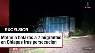 Militares atacan a migrantes en Chiapas 6 muertos y 12 heridos [upl. by Silvain]