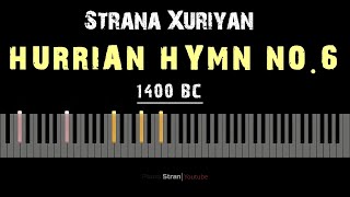 Hurrian Hymn No6 Piano Tutorial  The Oldest Known Melody [upl. by Monjo]