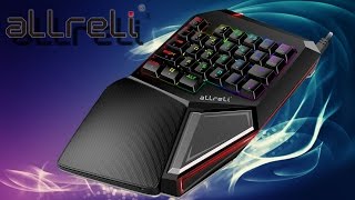 Hardware  aLLreLi Mechanische Gaming Tastatur T9 Plus Gaming Keyboard Keypad [upl. by Attenwad]