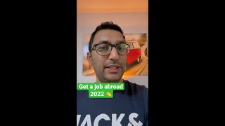 Get a job in 2022  Find a job in Europe  Sandeep Khaira Quick Tips [upl. by Gustav]