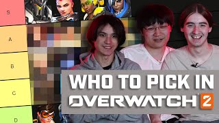 WHO SHOULD I PICK IN OVERWATCH 2  OW2 Hero Tier List w Atlanta Reign [upl. by Orianna]