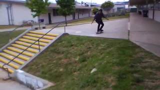 Carlsbad gap ollie try fakie flip pekas michael [upl. by Faxon]