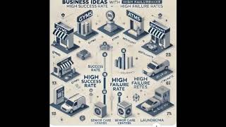 Business Ideas with High and Low Success Rates [upl. by Norac781]