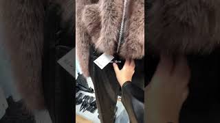 Rate Bershka women faux fur jacket 010 🔥 [upl. by Palma]