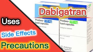 Dabigatran Pradaxa Mechanism of action  dabister 110 mg tablet [upl. by Notlim695]