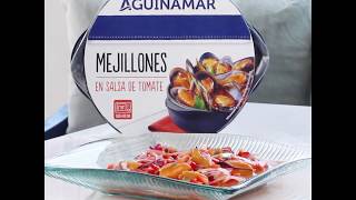 Ceviche de mejillones con tomate Aguinamar® [upl. by Huntingdon]