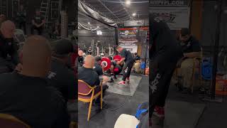 520lbs PR at meet 👍 powerlifting competition motivation squat [upl. by Andi325]