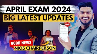 Nios Big Latest Updates April 2024 Theory Exam Date  TMA Practical PCPAll Students can be passed [upl. by Selim359]