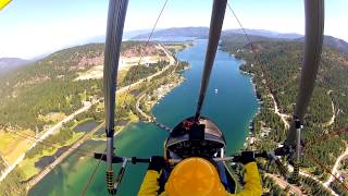 Sky Cruising with a trike  Sandpoint Idaho [upl. by Odlanra]