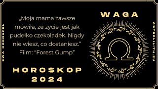 WAGA  HOROSKOP 2024  Czytanie na rok 2024 [upl. by Sella]