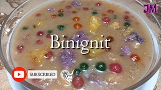 BINIGNIT GINATAAN BISAYA RECIPEPAANO MAGLUTO NG BINIGNITPINOY FOODSFILIPINO TRADITIONAL RECIPES [upl. by Jeffry]