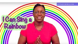 Preschool song  I Can Sing A Rainbow  Littlestorybug [upl. by Noreik618]