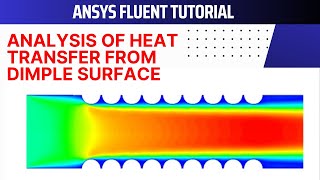 Heat Transfer From Protrusions  Heat Transfer Coefficient Calculations  ANSYS Fluent Tutorial [upl. by Haldan]