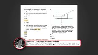 MCAT Chemistry⧸Physics Selected Curvesetter [upl. by Eiramlirpa]