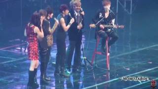 FanCam 120211 INFINITE SECOND INVASION  Hidden Track [upl. by Naivart]