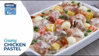 How to Cook Creamy Chicken Pastel with NESTLÉ® All Purpose Cream [upl. by Hachmann]