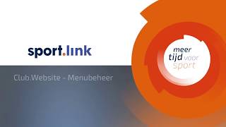 ClubWebsite  Menubeheer [upl. by Midge]