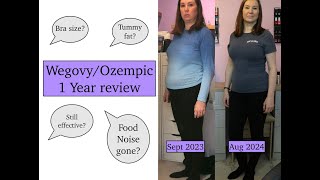 Wegovy Ozempic 1 Year Review [upl. by Bili]