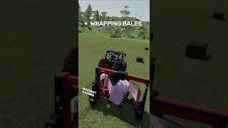 🐄 Wrapping Bales 🚜 McCormick X8 631🎮 Farming Simulator 22 [upl. by Assel]