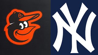 Baltimore Orioles New York Yankees Pregame [upl. by Atteugram662]