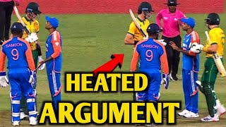 Suryakumar Yadav Marco Jansen Heated Argument [upl. by Anayd]