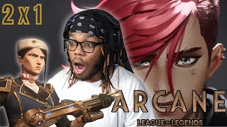 WHAT A START 😱🤯  ARCANE 2x1 Reaction [upl. by Krawczyk455]