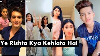 Yeh Rishta Kya Kehlata Hai Team Tiktok Video  Naira Kartik Riyaz Kairav Avneet Arishfa [upl. by Acissey]