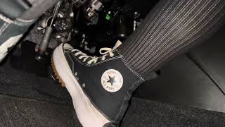 Crush Brake Pedal with Converse Run Star Hike [upl. by Nagn]