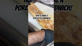 How To Make A Porchetta Sandwich 🥪 [upl. by Terej]