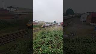 train storming to platform 1 bridgwater [upl. by Nerehs]