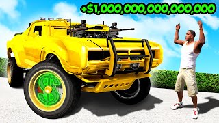 Franklins QUADRILLIONAIRE CAR Upgrade in GTA 5 [upl. by Calypso517]