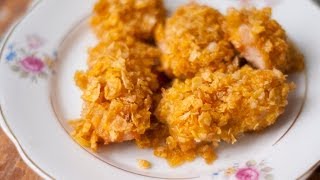 Receta de Pollo crujiente  Rapido y Delicioso [upl. by Alor]