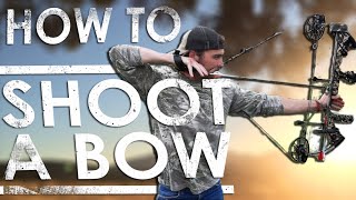 How To Shoot a Compound Bow For Beginners  The Sticks Outfitter [upl. by Ognimod]