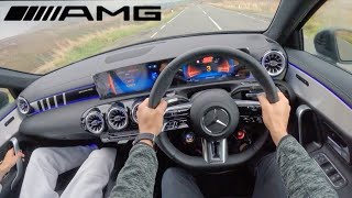 2024 FACELIFT Mercedes A35 AMG POV DRIVE [upl. by Alyt305]