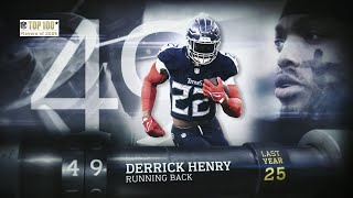 49 Derrick Henry HB Ravens NFL Top 100 Players Of 2024 [upl. by Nomal403]